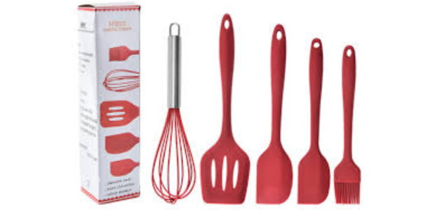 5-Piece Silicone Spatula Set