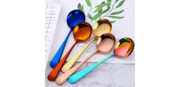 Broth Round Spoon Set