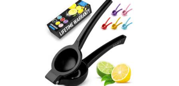 Zulay Kitchen Metal Lemon Squeezer